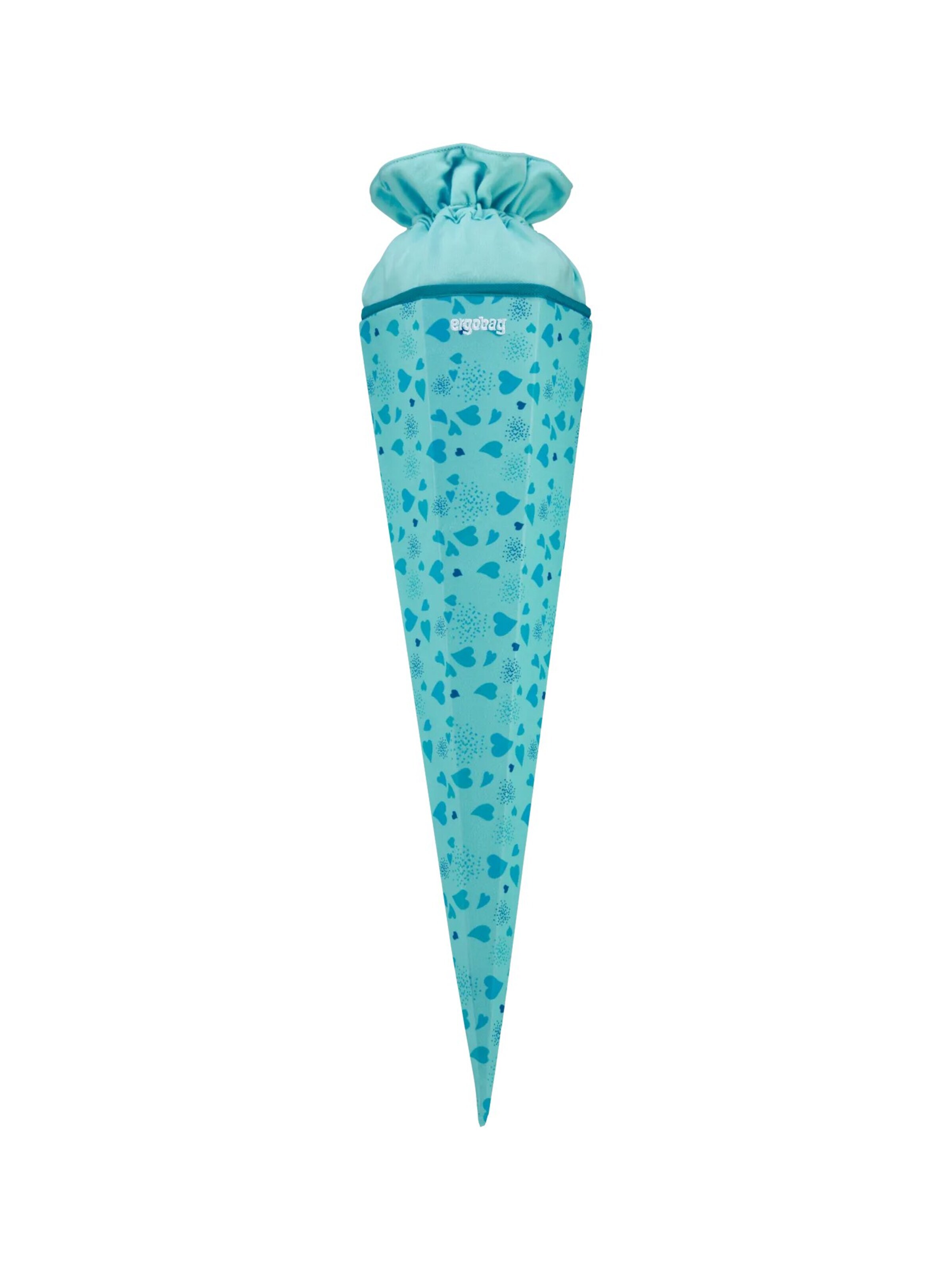 ergobag Bag 'Schultüte Schultüte' in Blue: front