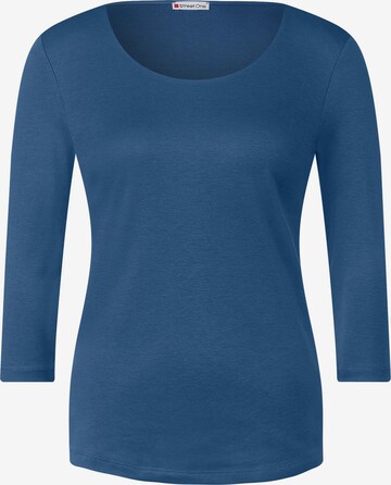 T-shirt 'Pania' STREET ONE en bleu : devant