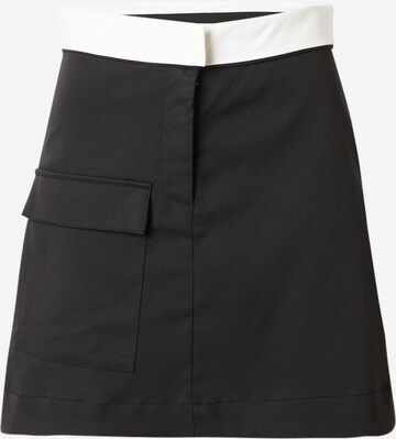 PIECES Skirt 'TAYLOR' in Black: front