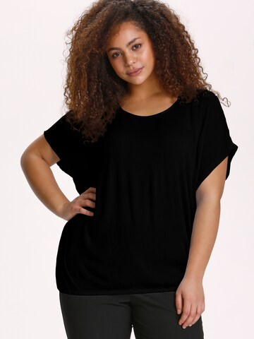 Camicia da donna 'Ami Stanley' di KAFFE CURVE in nero