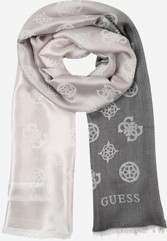 Écharpe GUESS en gris : devant