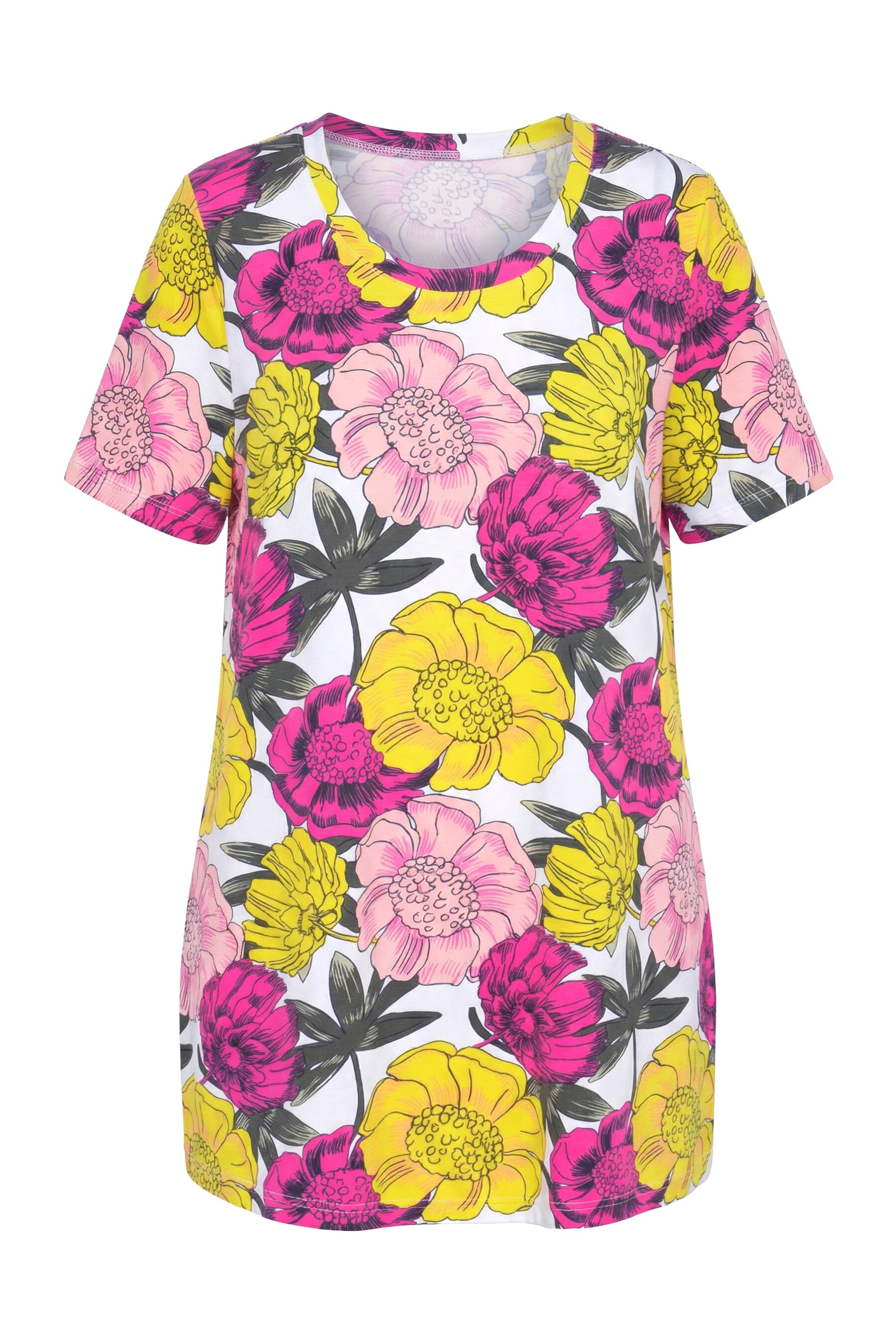 MIAMODA Shirt in Gemengde kleuren: voorkant