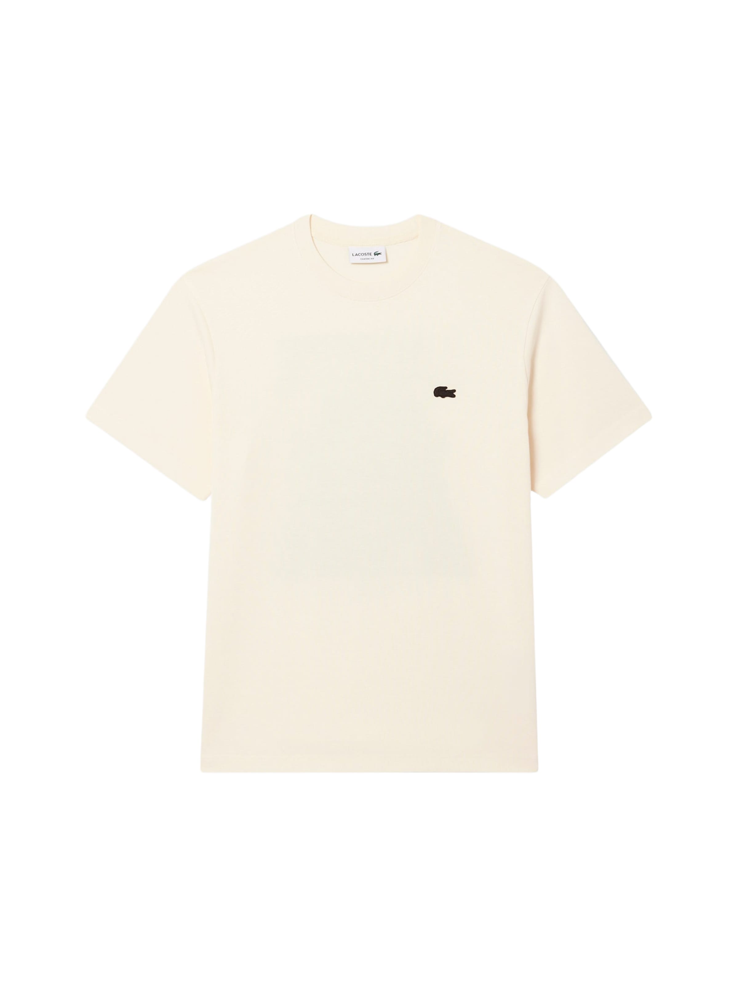 LACOSTE - Camisa em amarelo: frente