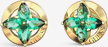 GUESS Náušnice – zlatá: přední strana