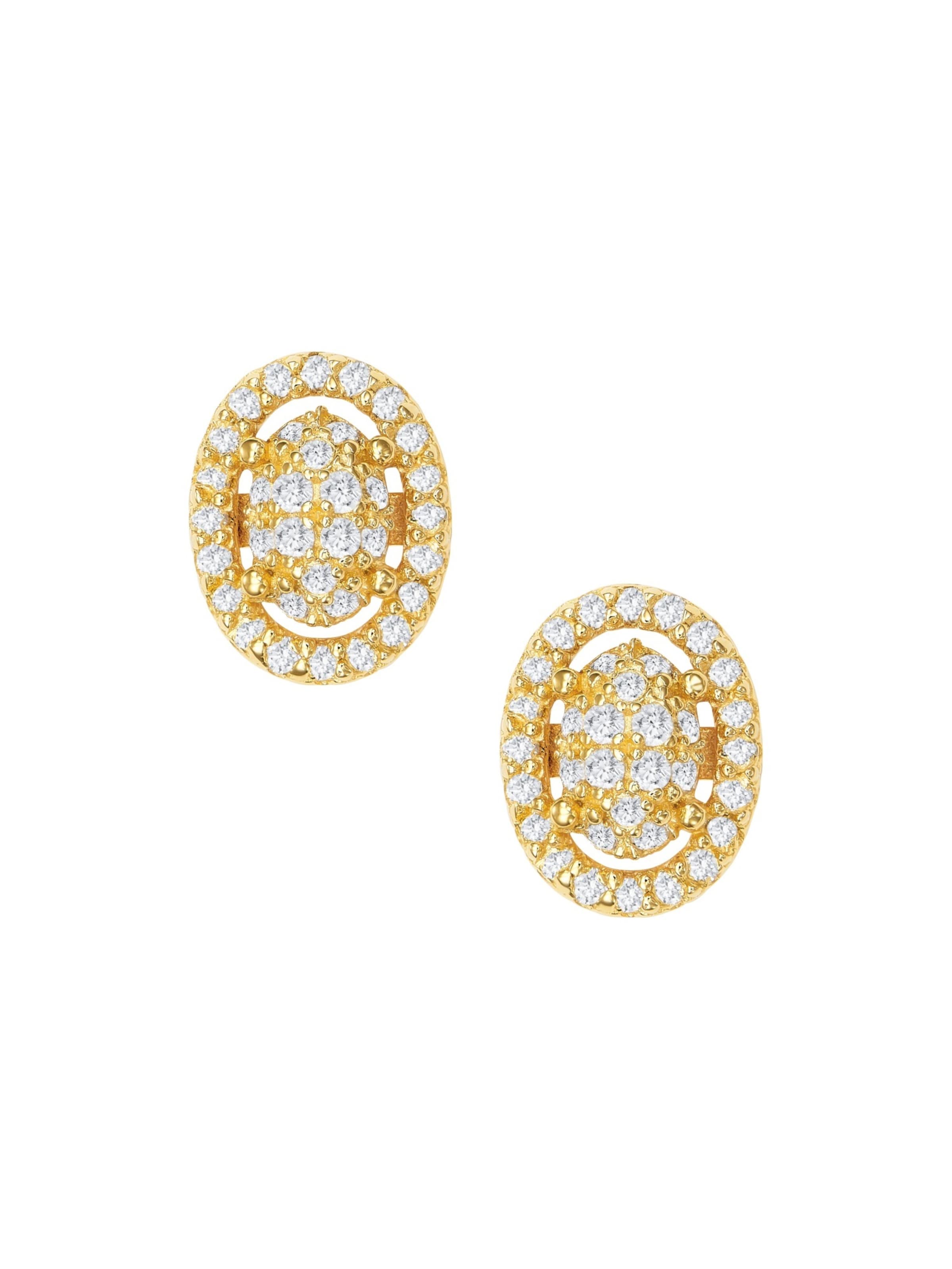 Giorgio Martello Milano - Brincos em ouro: frente