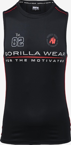 T-Shirt fonctionnel 'Broxton' Gorilla Wear en noir : devant
