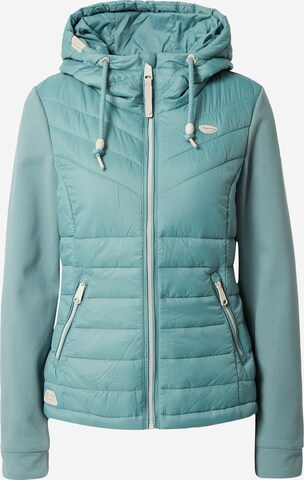 Ragwear Between-Season Jacket 'LUCINDA' in Blue: front