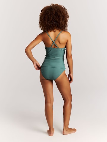 PROTEST Tankini top 'MIXCAMO' in Green