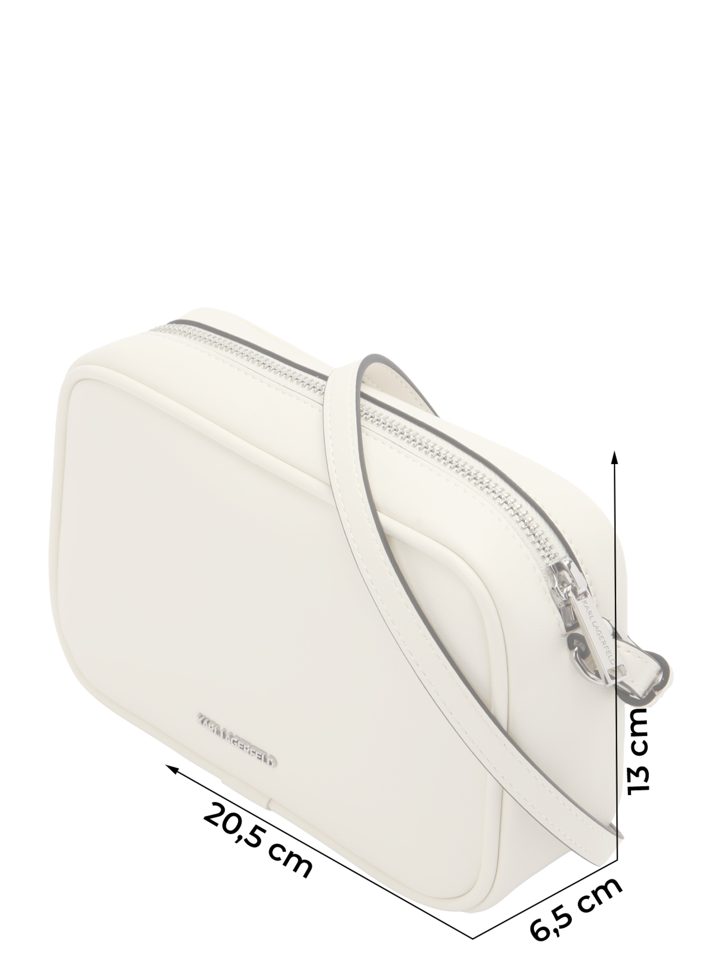 Karl Lagerfeld Τσάντα ώμου σε λευκό