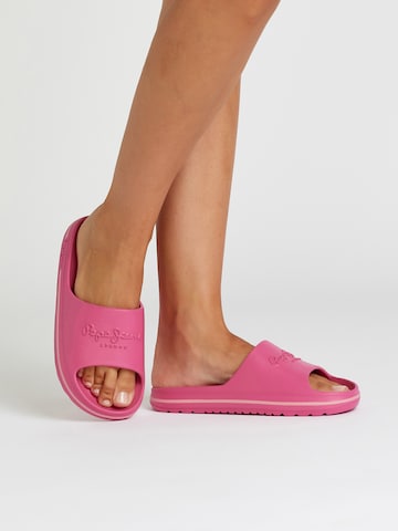 Pepe JeansNatikače s potpeticom - roza boja