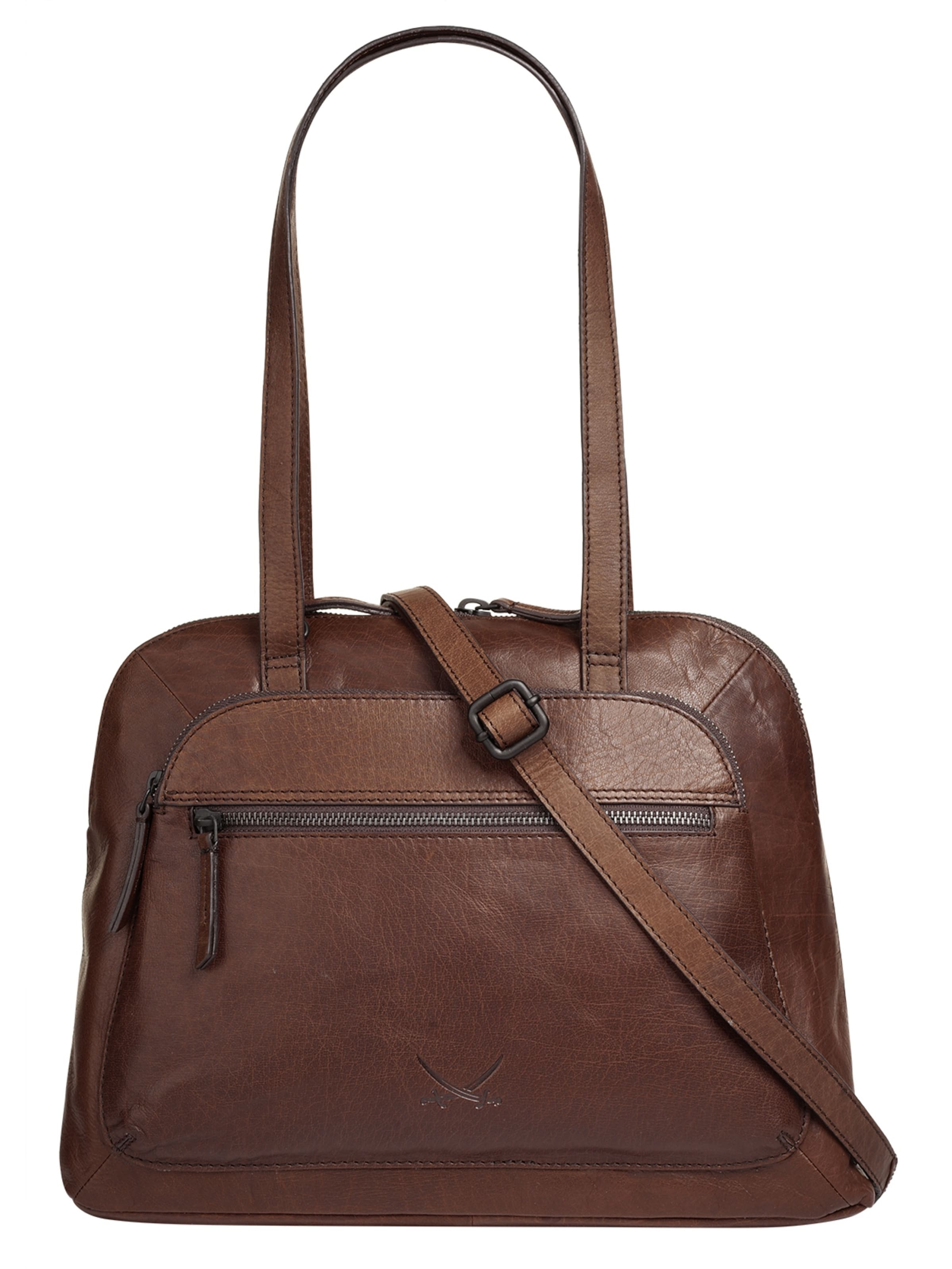 SANSIBAR Shopper in Brown: front