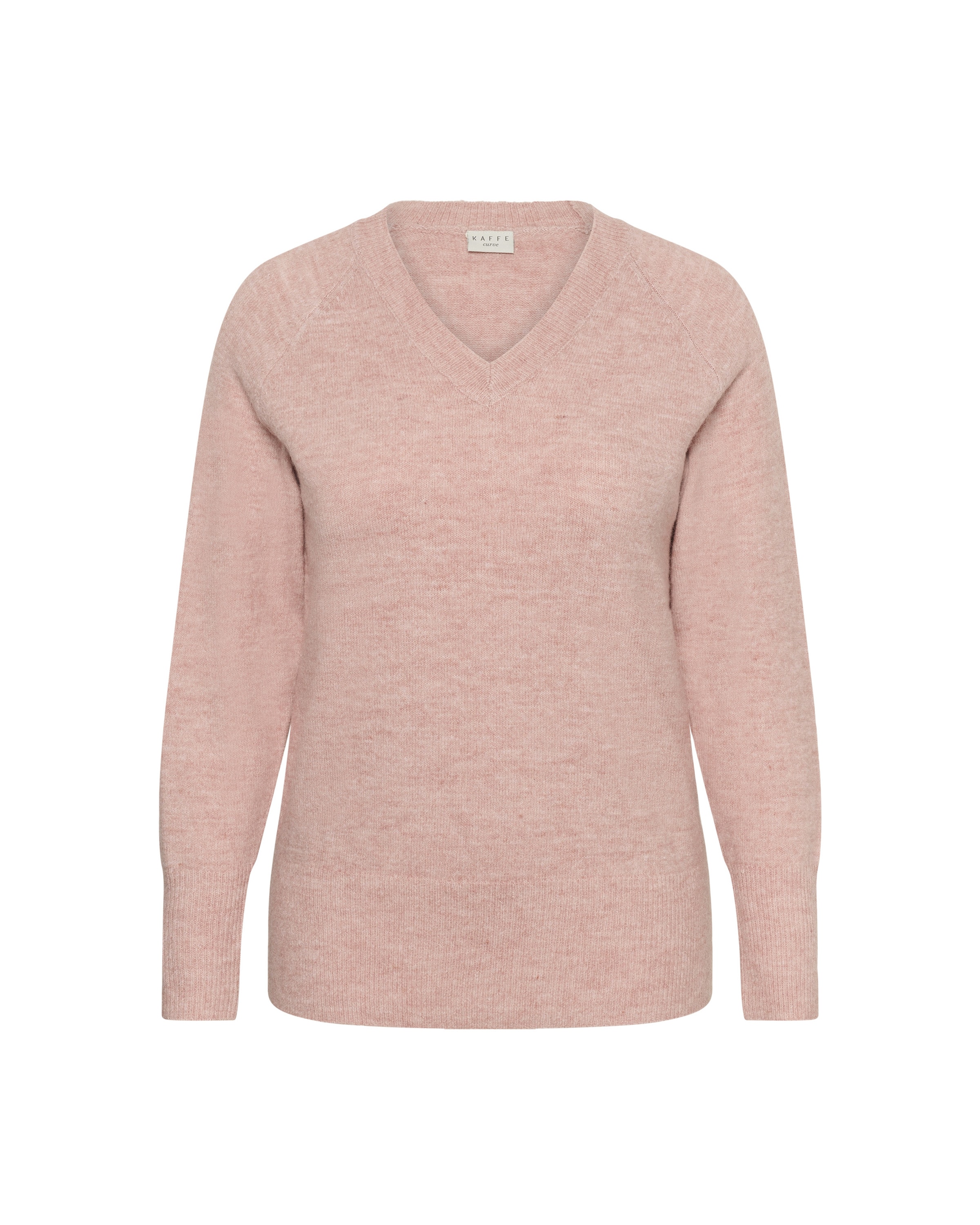Pull-over 'Niela' KAFFE CURVE en rose : devant