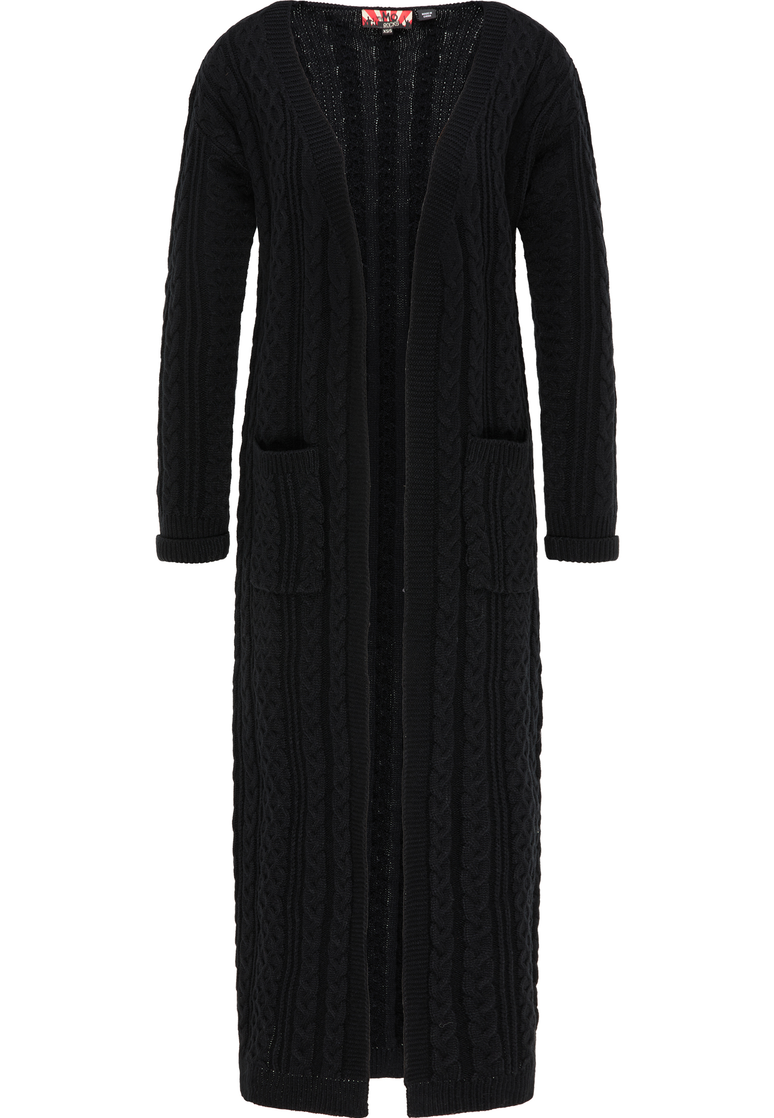 Pullover e cardigan Abbigliamento myMo ROCKS Giacchetta in Nero Pullover e cardigan Abbigliamento myMo ROCKS Giacchetta in Nero
