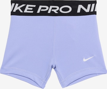 NIKE Sportshorts 'Pro' in Lila: Vorderseite