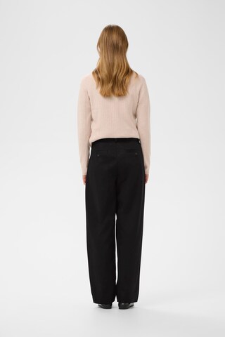 InWear Wide Leg Hose 'TinikkaIW' in Schwarz