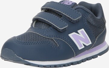 Baskets '500' new balance en bleu : devant