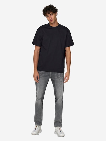 Only & Sons Shirt 'Onsfred' in Black