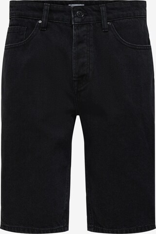 Only & Sons Regular Jeans 'Avi' in Black: front