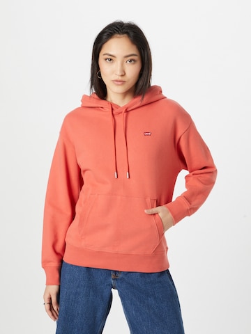 LEVI'S ® Sweatshirt 'Standard Hoodie' in Orange: predná strana