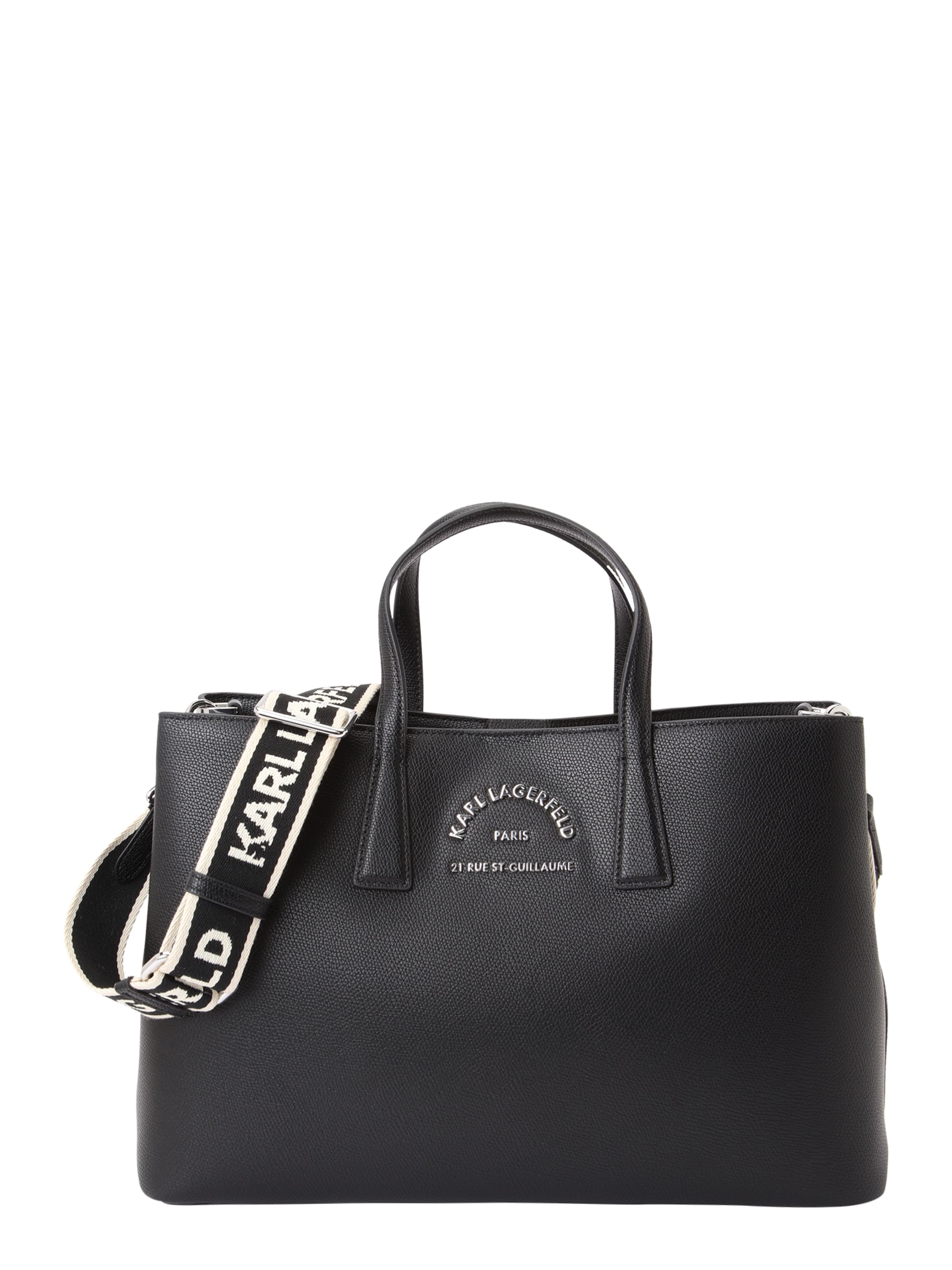 Karl Lagerfeld Kabelka - Čierna: predná strana