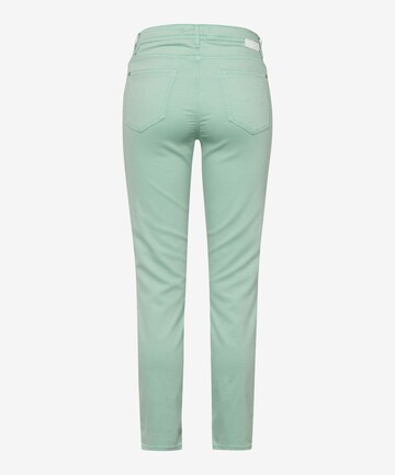 Slimfit Pantaloni 'Shakira' de la BRAX pe verde