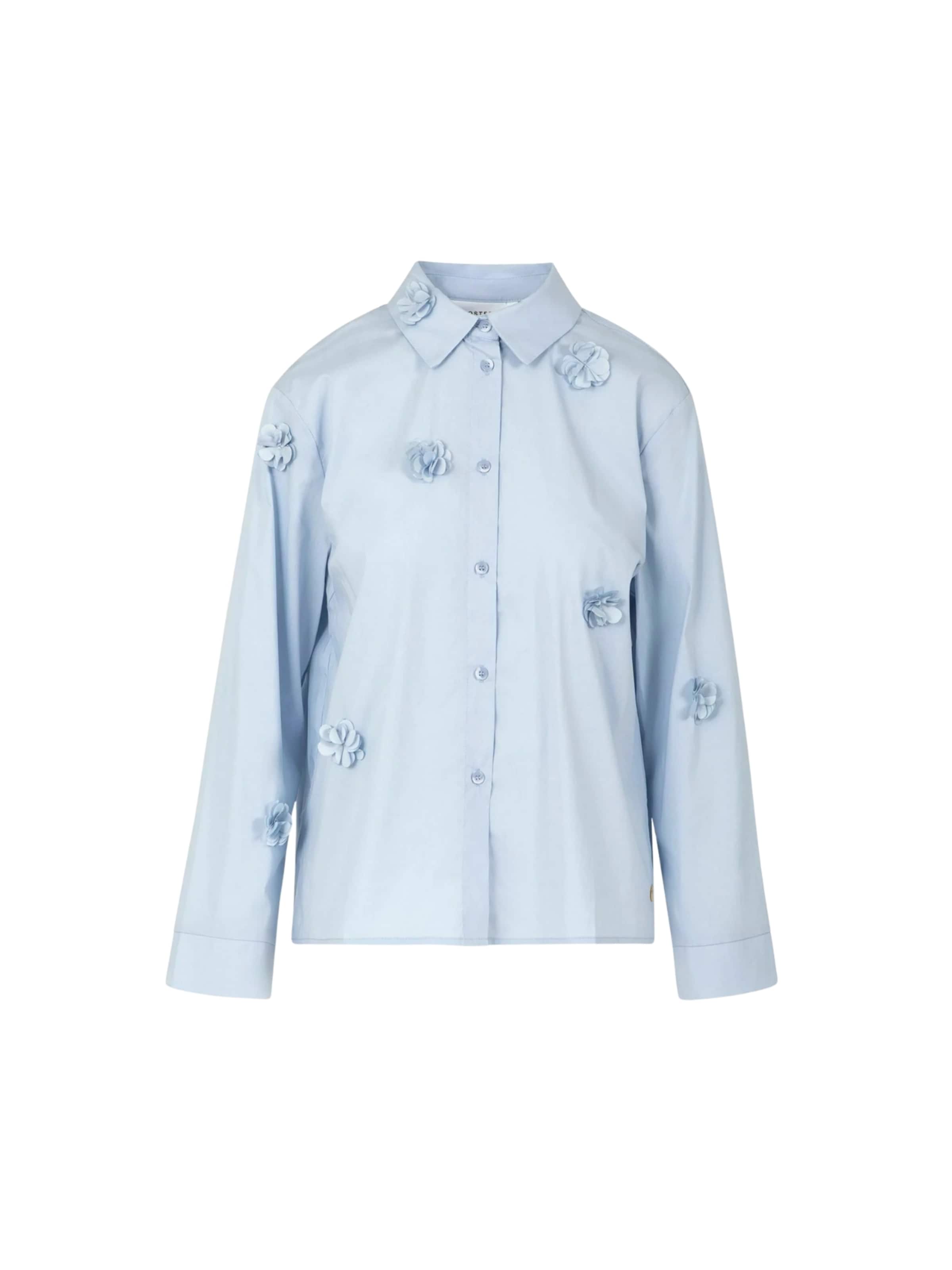 Coster Copenhagen - Camiseta ' Shirt ' en azul: frente