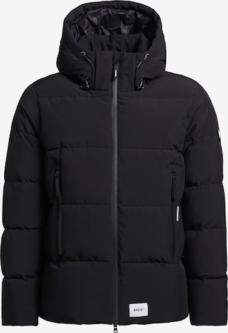 khujo Winter Jacket 'Turrel' in Black: front