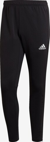 ADIDAS PERFORMANCE Tapered Sportbroek 'Condivo 22' in Zwart: voorkant