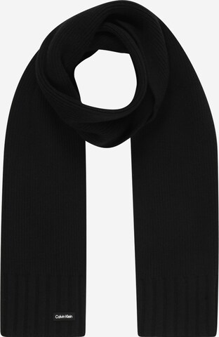 Calvin Klein Scarf in Black: front