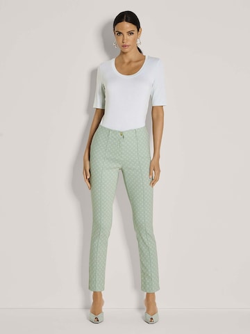Skinny Pantalon MADELEINE en vert