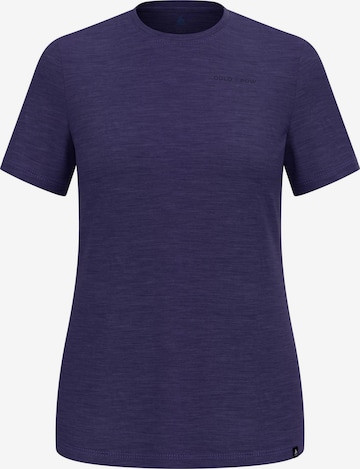 ODLO Functioneel shirt in Lila: voorkant