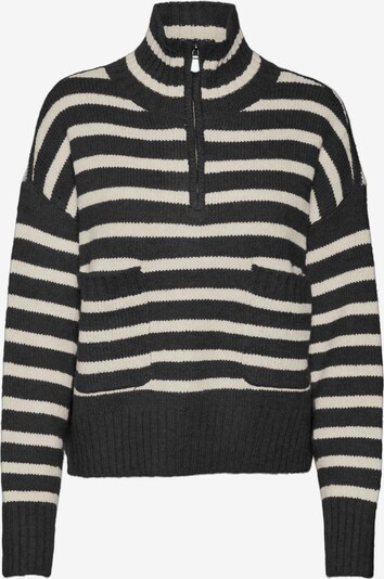 VERO MODA Sweater 'CARRY' in Beige / Black, Item view