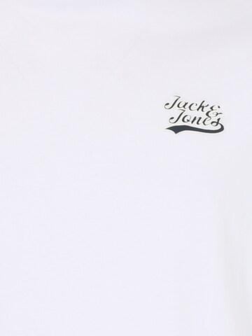 Maglietta 'TREVOR' di Jack & Jones Plus in bianco