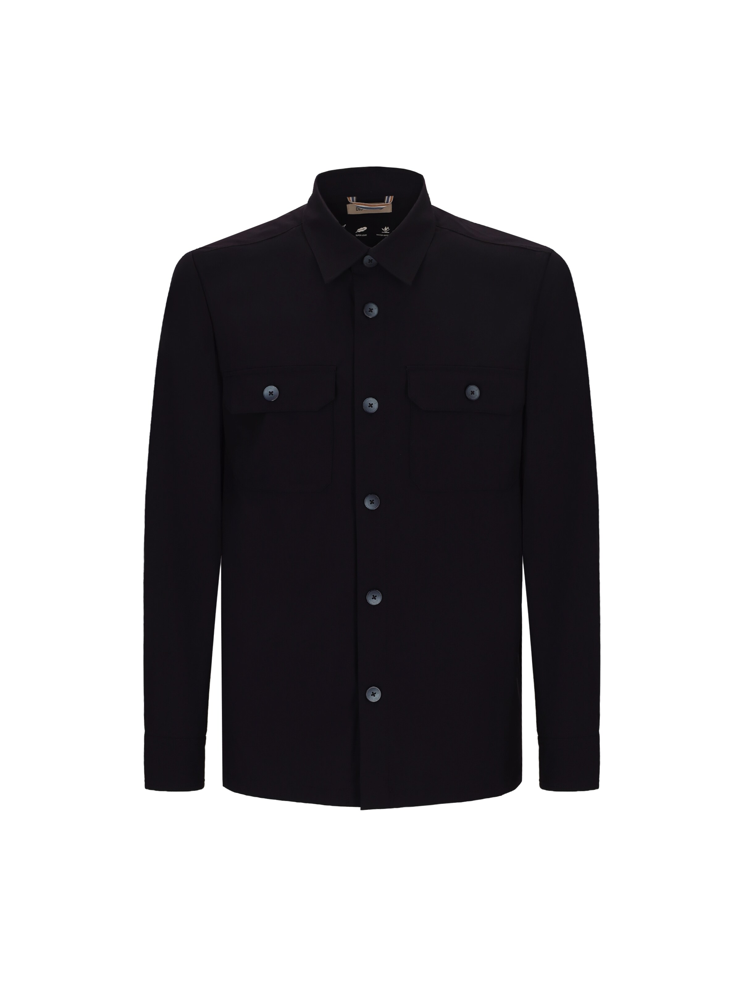 Distretto12 Between-season jacket in Blue: front