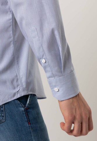 Black Label Shirt Regular Fit Businesshemd 'KENT' in Blau