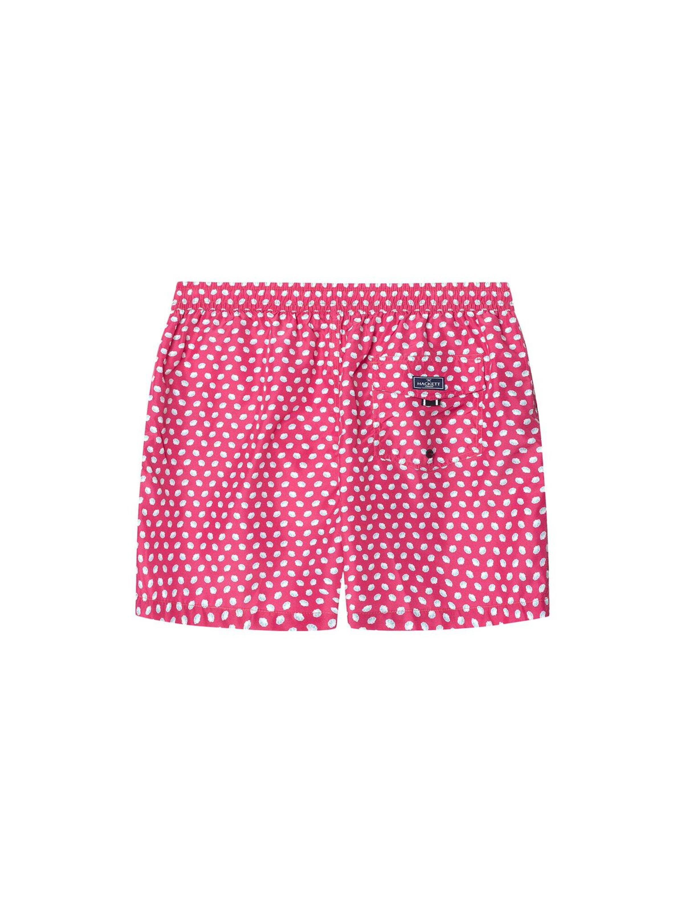 Hackett London Swimming shorts 'Mini Shell' in Pink