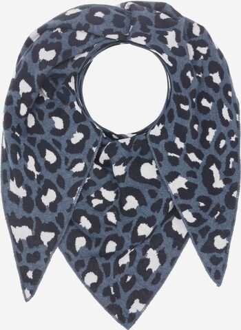 Foulard Zwillingsherz en bleu : devant