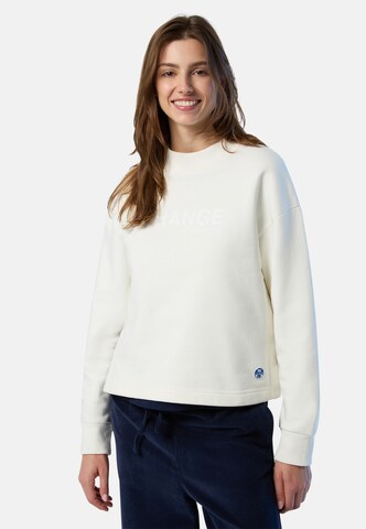 North Sails Sportief sweatshirt in Wit