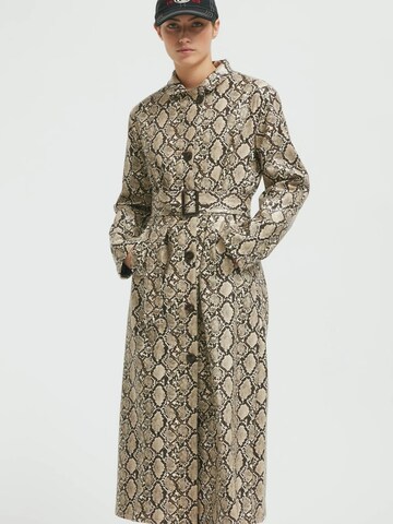 Manteau mi-saison 'Cosmo' Résumé en beige