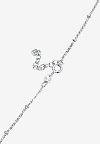 ELLI Halskette Choker, Feder in Silber