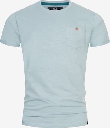 T-Shirt 'Jon ' INDICODE JEANS en bleu : devant