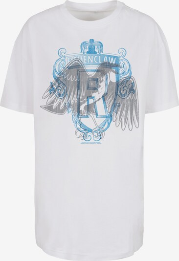F4NT4STIC T-Shirt 'Harry Potter Ravenlaw Eeagle Crest' in blau / grau / weiß, Produktansicht