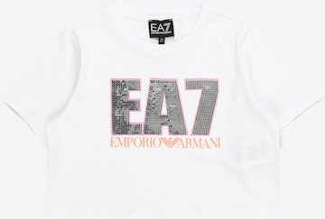 EA7 Emporio Armani Футболка в Белый: спереди