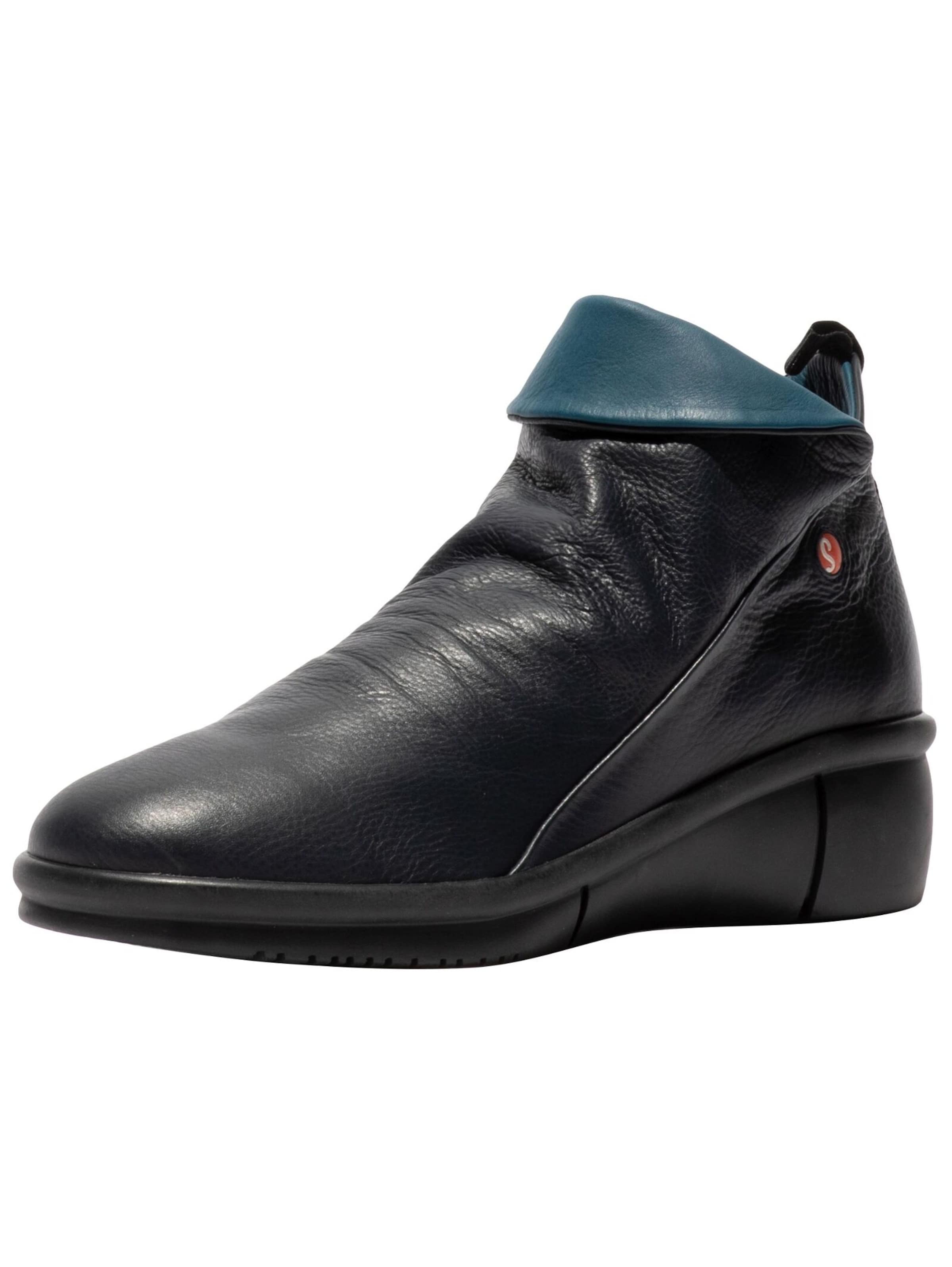 Softinos Stiefelette in Schwarz: Vorderseite