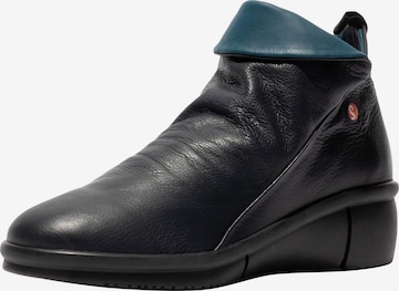 Softinos Ankle Boots in Black: front