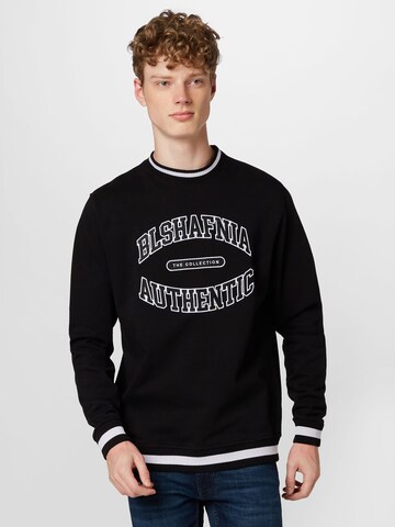 BLS HAFNIA Sweatshirt 'Ringside' in Schwarz: predná strana