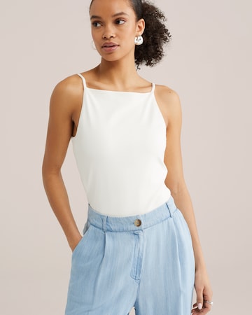 WE Fashion Top in Weiß: Vorderseite