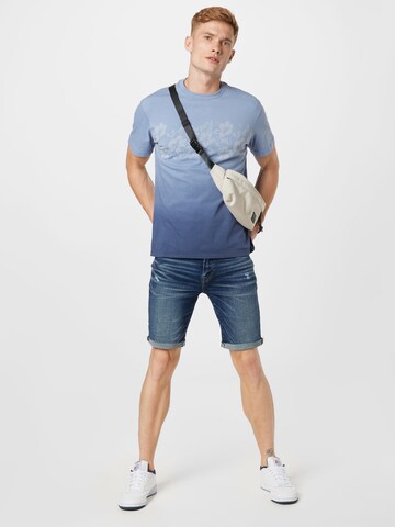 American Eagle Regular Shorts in Blau