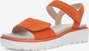 ARA Sandale in Orange: Vorderseite