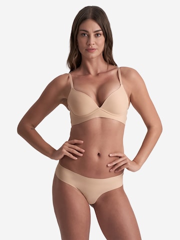 Bye Bra String 'Invisible Thong' in Beige